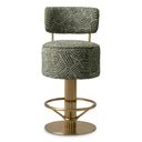 Fabric Swivel Bar Stool Carleton