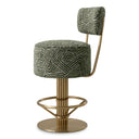 Fabric Swivel Bar Stool Carleton