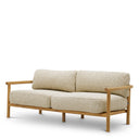 Natural Teak Outdoor Sofa Ombria