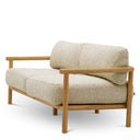 Natural Teak Outdoor Sofa Ombria