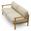 Natural Teak Outdoor Sofa Ombria