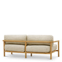 Natural Teak Outdoor Sofa Ombria