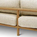 Natural Teak Outdoor Sofa Ombria