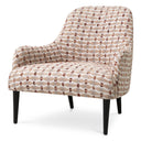 Beige High-Back Lounge Chair Colette by Eichholtz