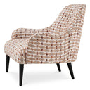 Beige High-Back Lounge Chair Colette by Eichholtz, view 4