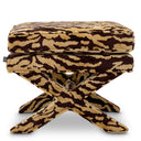 Upholstered Printed Stool Cordoba