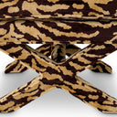Upholstered Printed Stool Cordoba