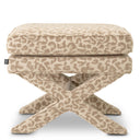 Upholstered Printed Stool Cordoba