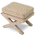 Upholstered Printed Stool Cordoba