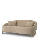 Beige Curved Sofa Avenley by Eichholtz
