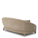 Beige Curved Sofa Avenley by Eichholtz, view 4