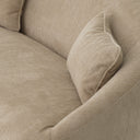 Beige Curved Sofa Avenley by Eichholtz, view 6
