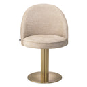Beige Swivel Dining Chair Dorland by Eichholtz, view 3