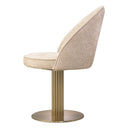 Beige Swivel Dining Chair Dorland by Eichholtz, view 5