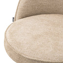 Beige Swivel Dining Chair Dorland by Eichholtz, view 8