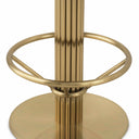 Beige Swivel Counter Stool Dorland by Eichholtz, view 7