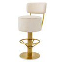 Fabric Swivel Bar Stool Carleton