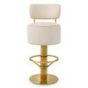 Fabric Swivel Bar Stool Carleton