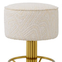 Fabric Swivel Counter Stool Carleton