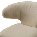 Curved-Back Upholstered Counter Stool Josephine by Eichholtz, view 6