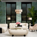 Upholstered Fabric Bench Stirling by Eichholtz, view 2