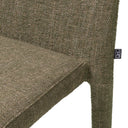 Green Fabric Dining Chairs (2) Leiza by Eichholtz, view 6