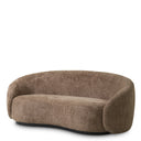Brown Curved Sofa S Amore by Eichholtz