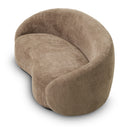 Brown Curved Sofa S Amore by Eichholtz, view 5