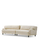 White Fabric Sofa Laurentine by Eichholtz
