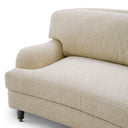 White Fabric Sofa Laurentine by Eichholtz, view 8