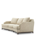 Beige Chenille Sofa Vestry by Eichholtz, view 4