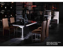 0099 Modern Gold Leatherette Dining Chair
