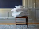 Pair of Pillowcases with Embroidered Border on Four Sides Memória zip
