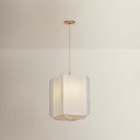 Patina Gold Leaf Louise Pendant 13" by Hudson Valley, view 6