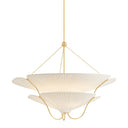 Aged Brass Gerhard Chandelier 40" by Hudson Valley