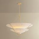 Aged Brass Gerhard Chandelier 40" by Hudson Valley, view 4