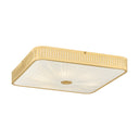 Aged Brass Henri Semi Flush 20.5" by Hudson Valley
