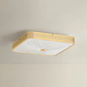 Aged Brass Henri Semi Flush 20.5" by Hudson Valley, view 3