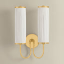Aged Brass Elaine Wall Sconce 10.25" by Hudson Valley, view 8