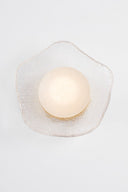 Vintage Gold Leaf Almandine Wall Sconce 10" by Corbett Lighting