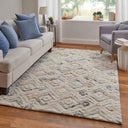 Anica 8004F Ivory/Blue