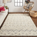 Anica 8007F Blue/Ivory