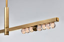 Vintage Brass Annecy Linear 6.25" by Corbett Lighting, view 5
