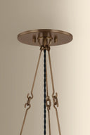 Historic Bronze Anoka Pendant 40.25" by Hudson Valley, view 5