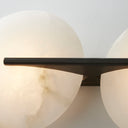 Black Brass Asteria Wall Sconce 9.75" x 20.75" by Corbett Lighting, view 2