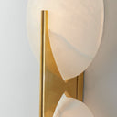 Black Brass Asteria Wall Sconce 9.75" x 20.75" by Corbett Lighting