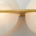 Black Brass Asteria Wall Sconce 9.75" x 20.75" by Corbett Lighting, view 5