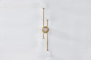 Vintage Brass Astro Wall Sconce 6.75" by Corbett Lighting, view 3