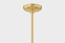 Aged Brass Auburndale Pendant 18.25" by Hudson Valley, view 3