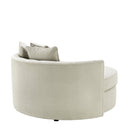Round Tufted Sofa Carlita